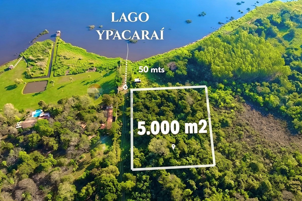 TERRENO CON SALIDA AL LAGO YPACARAI SAN BERNARDINO — foto 1
