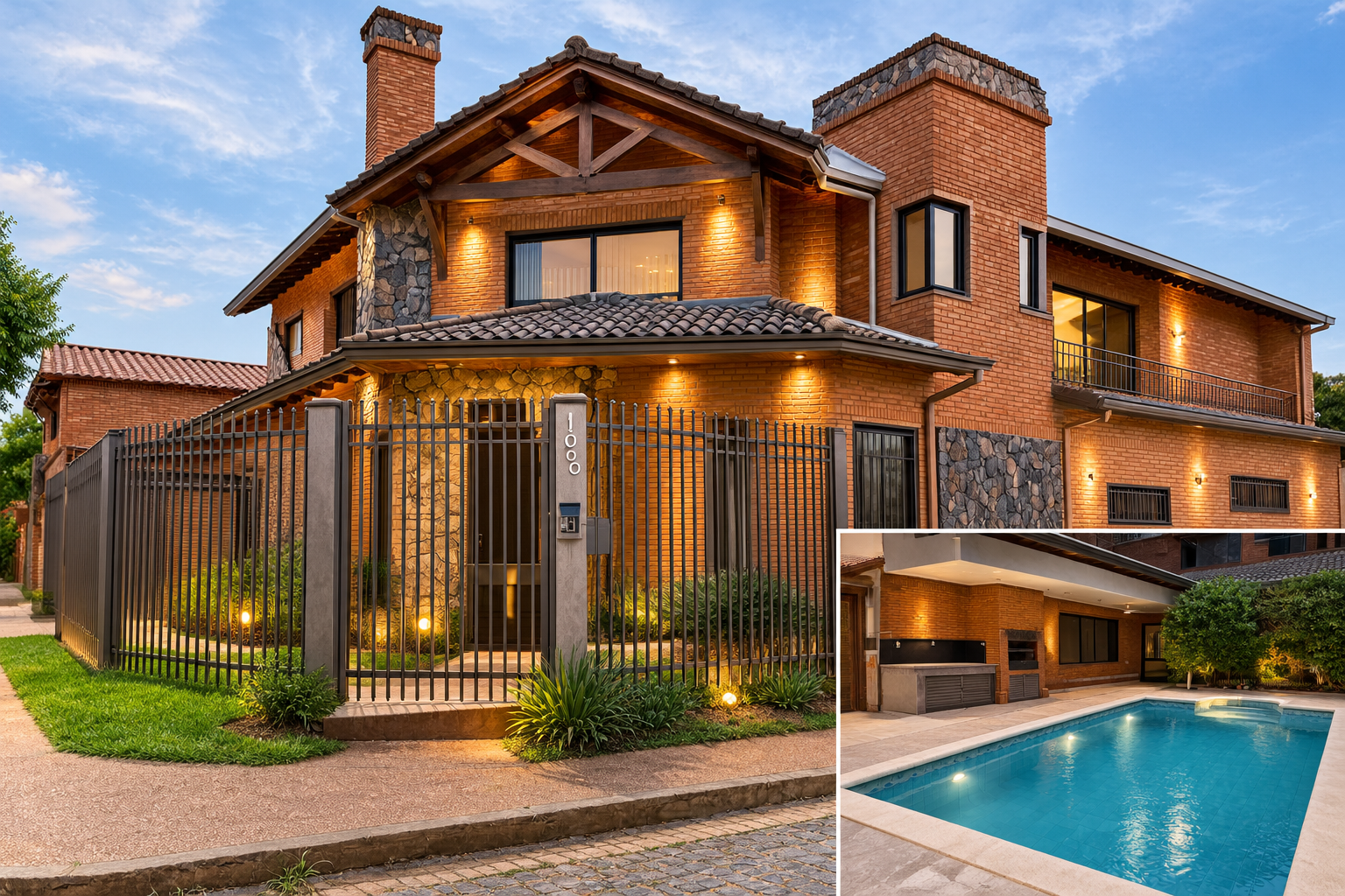 Casa en esquina en venta en Mburucuyá | 3 suites, quincho y generador — foto 1