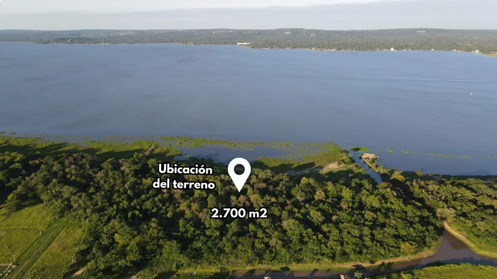 Terreno de 2.700 m2 en Barrio Cerrado Lagobosque, Aregua — foto 1