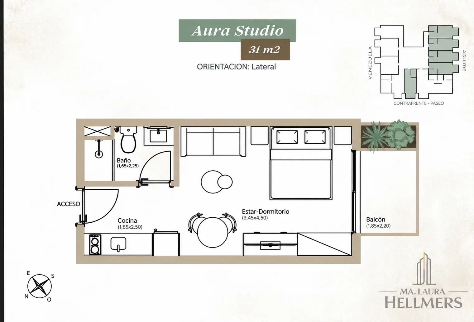 Aura Japandi Residences: Moderno Departamento con Balcón y Piscina Infinity en Manorá, Asunción — photo 1