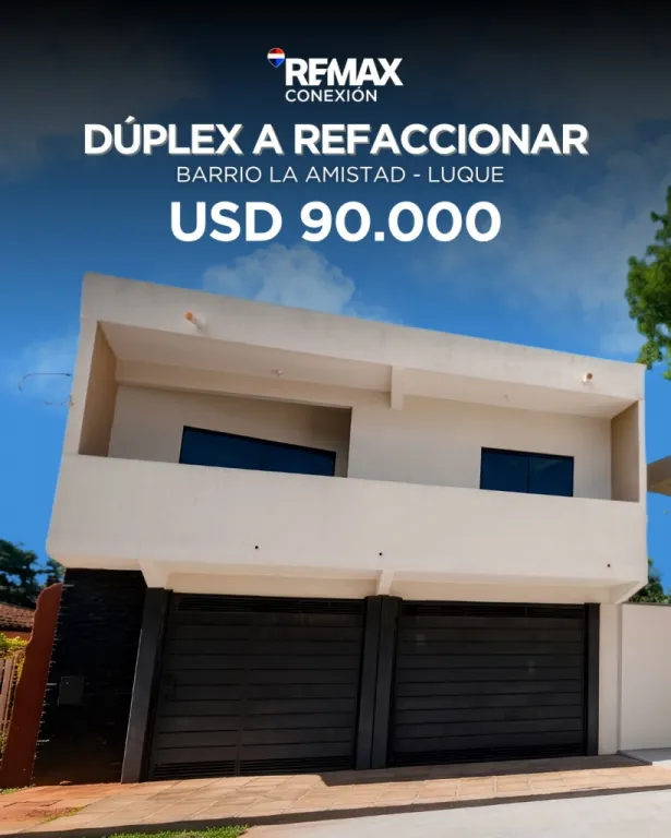 🏡 DÚPLEX A REFACCIONAR EN LUQUE | BARRIO LA AMISTAD — foto 1
