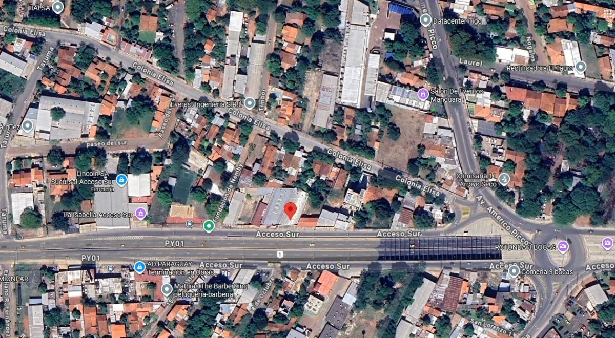 Depósito + Oficina sobre Acceso Sur | Villa Elisa — foto 1