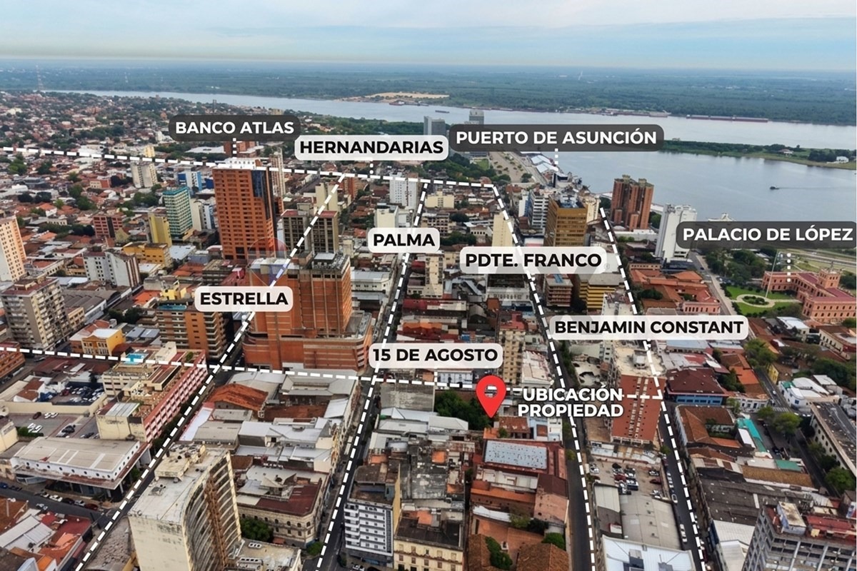 Terreno en Esquina – Centro Histórico de Asunción — Foto 1