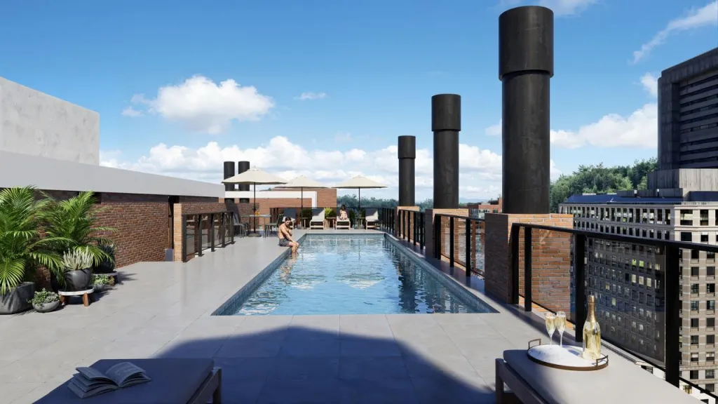 Vendo departamento en pozo de 2 dormitorios en el Edificio Trinity Tower II — photo 1