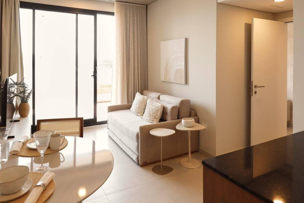 En venta departamento en pozo de 1 dormitorio con 52 m2 propios en Mcal Estig. — foto 1