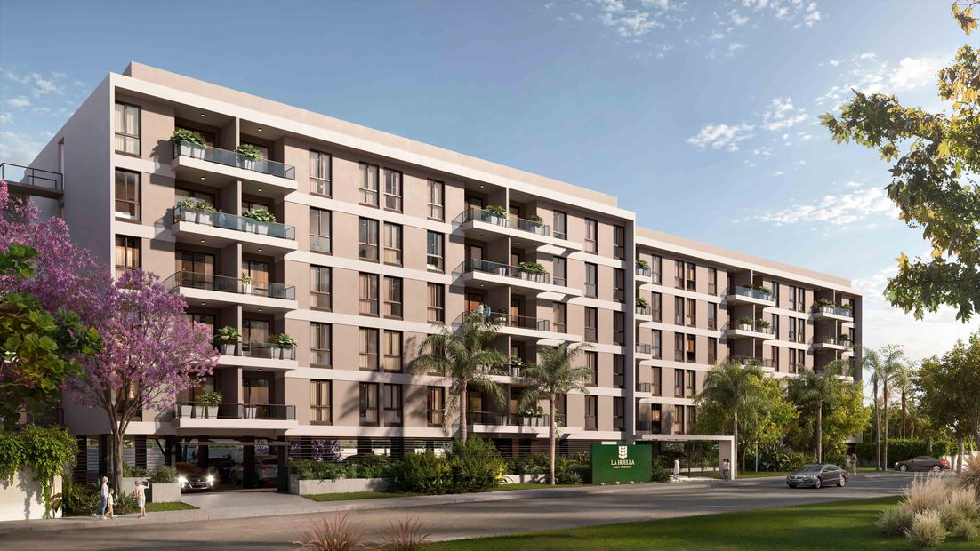Depto 2 dorm. en pozo 76 m2 piso 3 frente - La Huella — foto 1