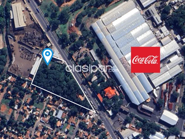 Terreno de 15.005 m² sobre Acceso Sur – frente a Coca-Cola — foto 1