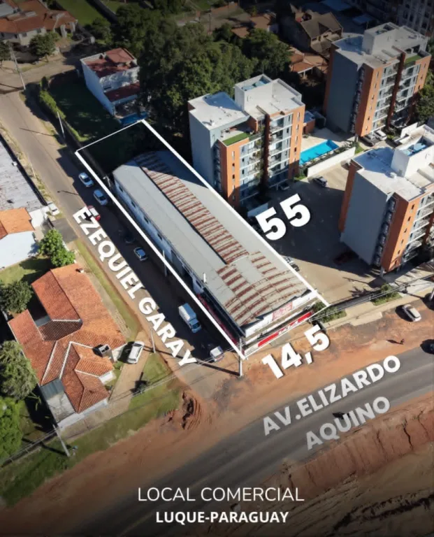 EN VENTA IMPONENTE LOCAL COMERCIAL EN LUQUE - SOBRE AV. ELIZARDO AQUINO — foto 1