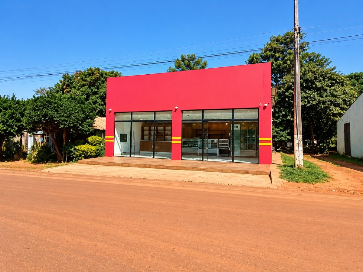 Vendo Salón comercial a estrenar en 3 de Febrero, Caaguazú – 480 m² de terreno — foto 1