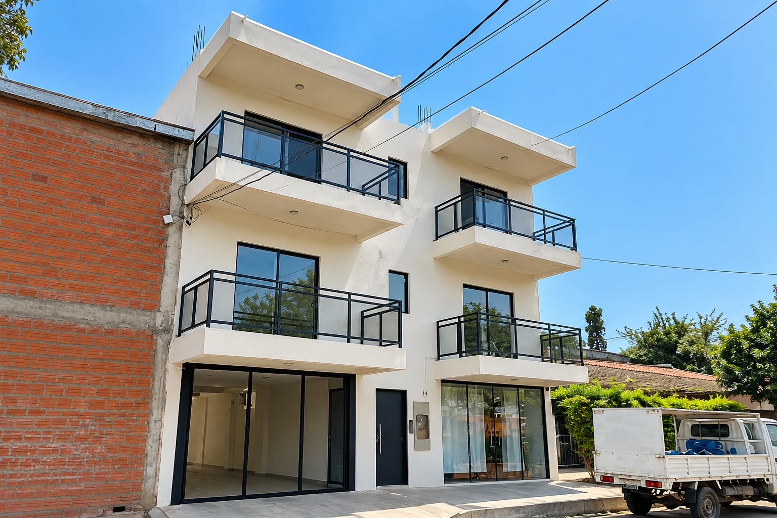 Edificio con renta activa en venta | Zona Shopping Mariano  USD 300.000 | 4 departamentos + local comercial | 600 m² construidos — foto 1