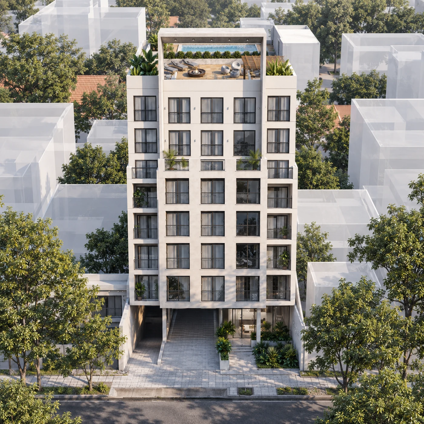 Génova · Render del proyecto