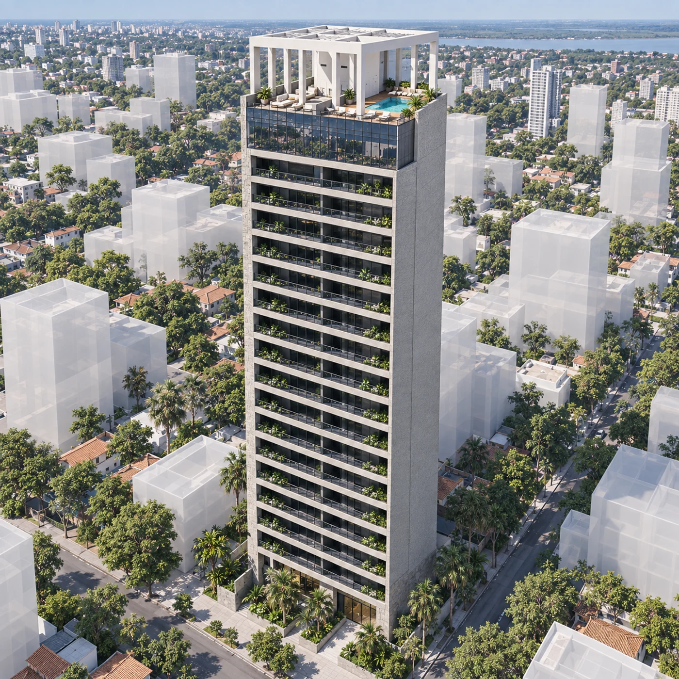 The Avenue · Render do empreendimento