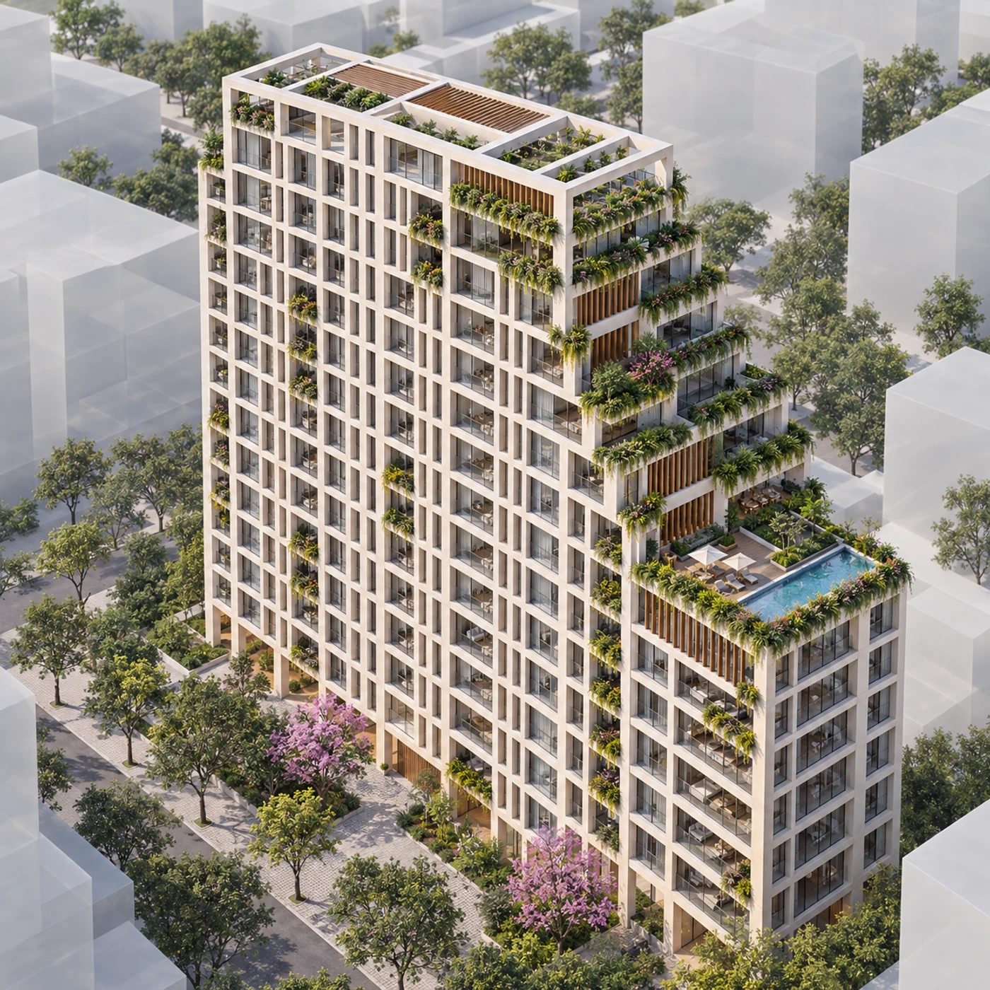 Las Palmas · Render del proyecto