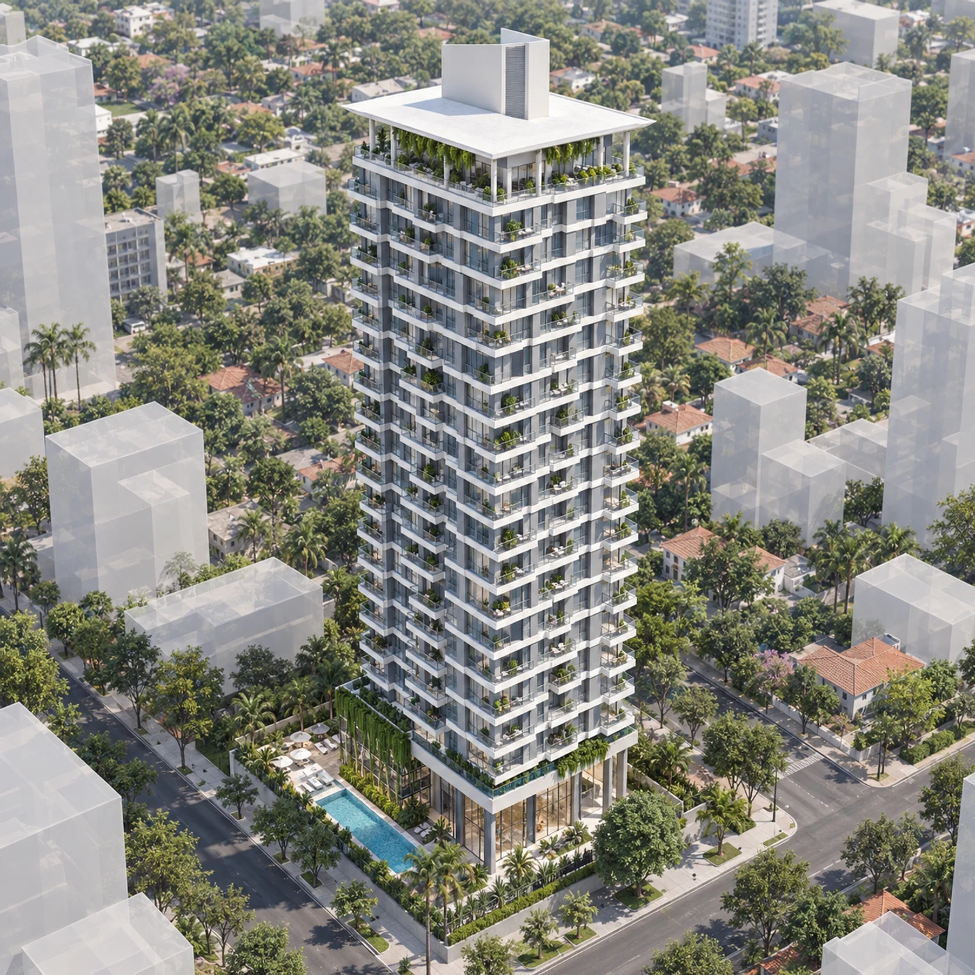 More del Sol · Render do empreendimento