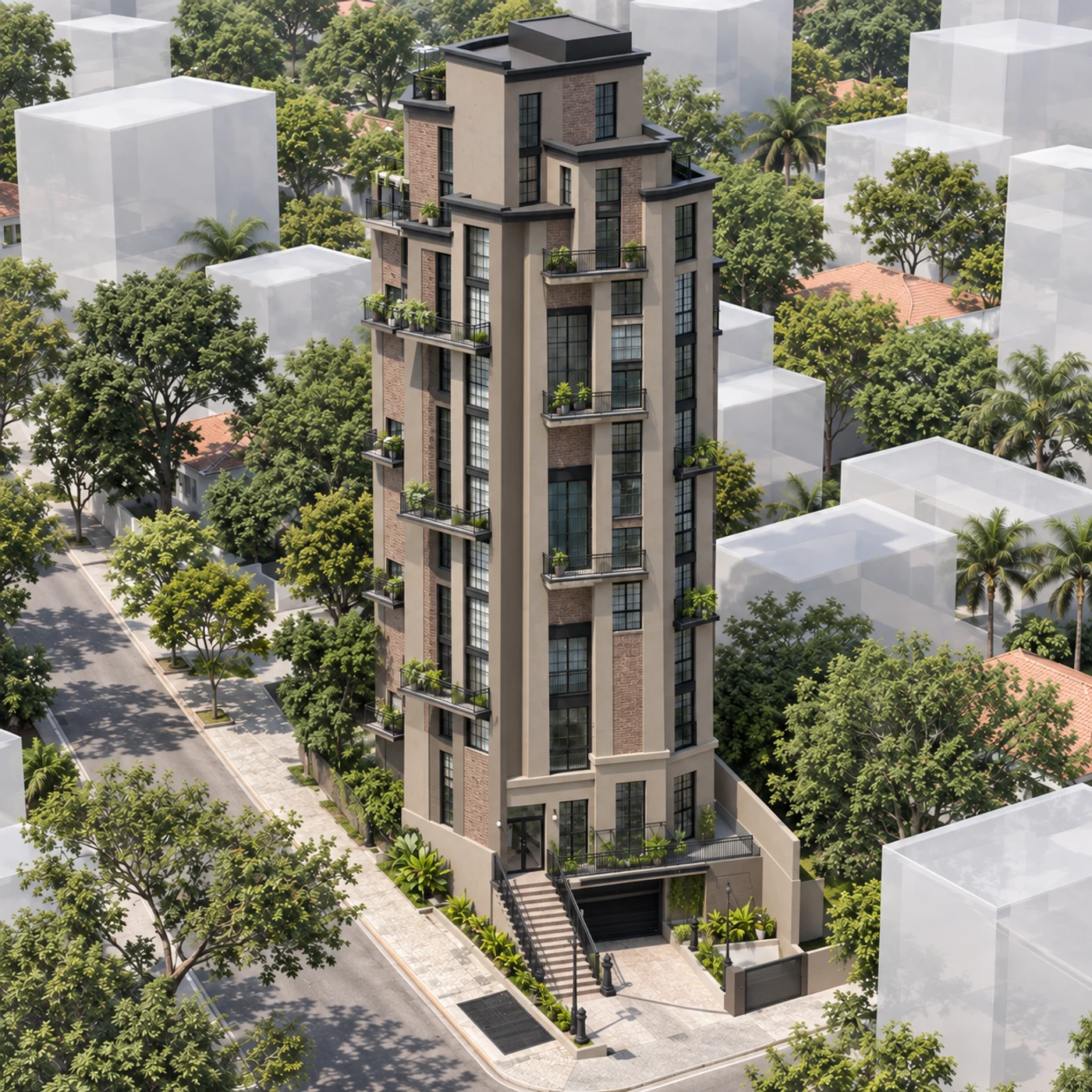 Grand Chelsea · Projektvisualisierung