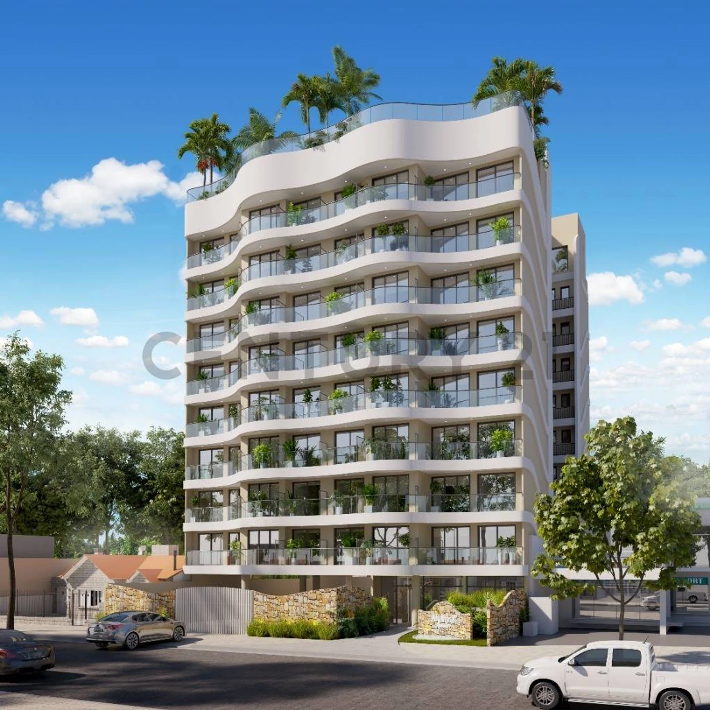 Afianza Hassler · Rendering del progetto