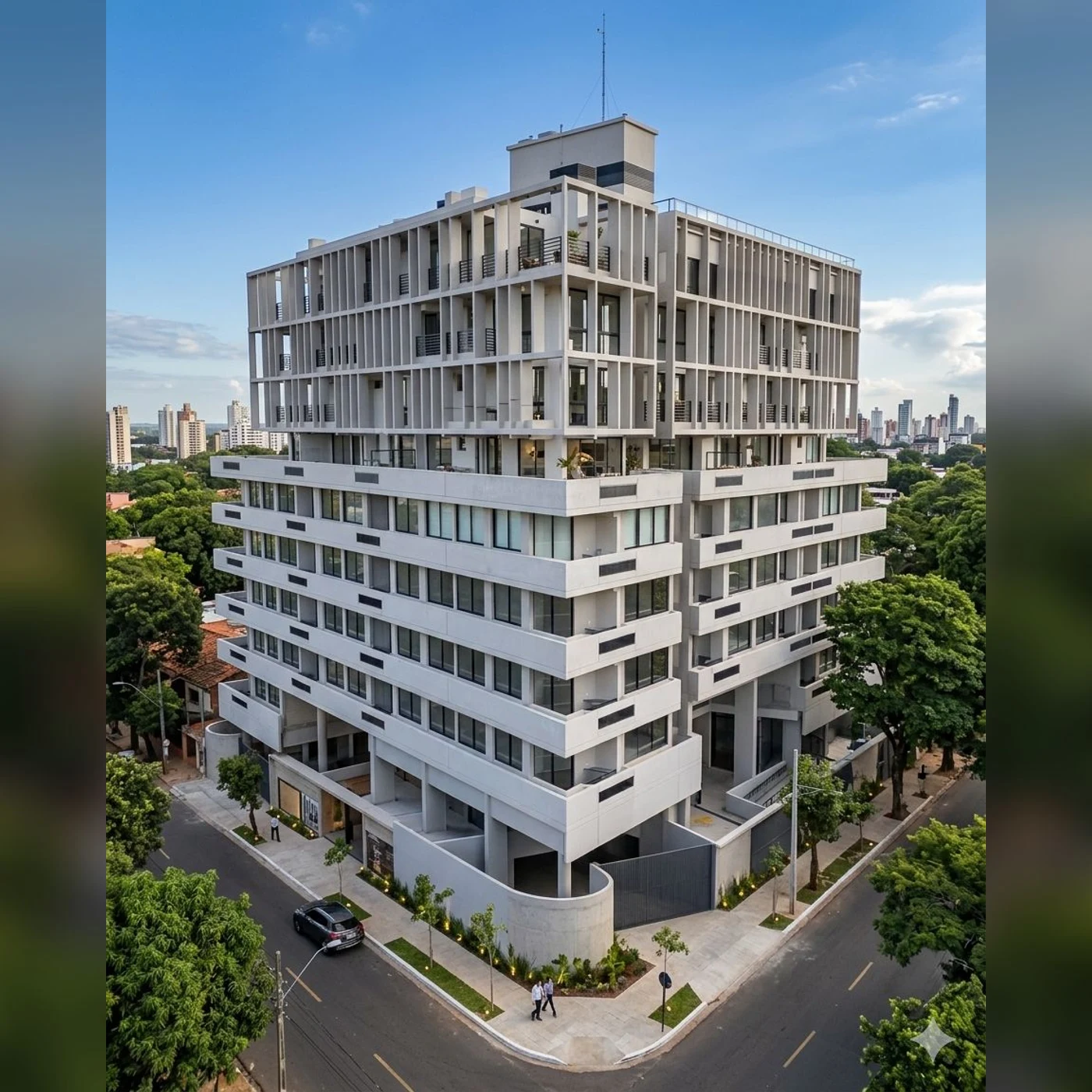 Laurus · Esterno dell’edificio