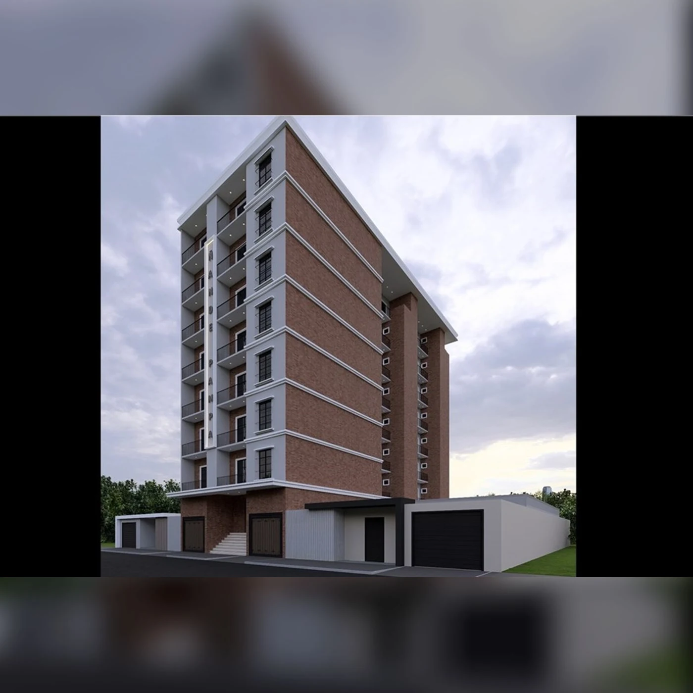 Ñande Pampa · Esterno dell’edificio