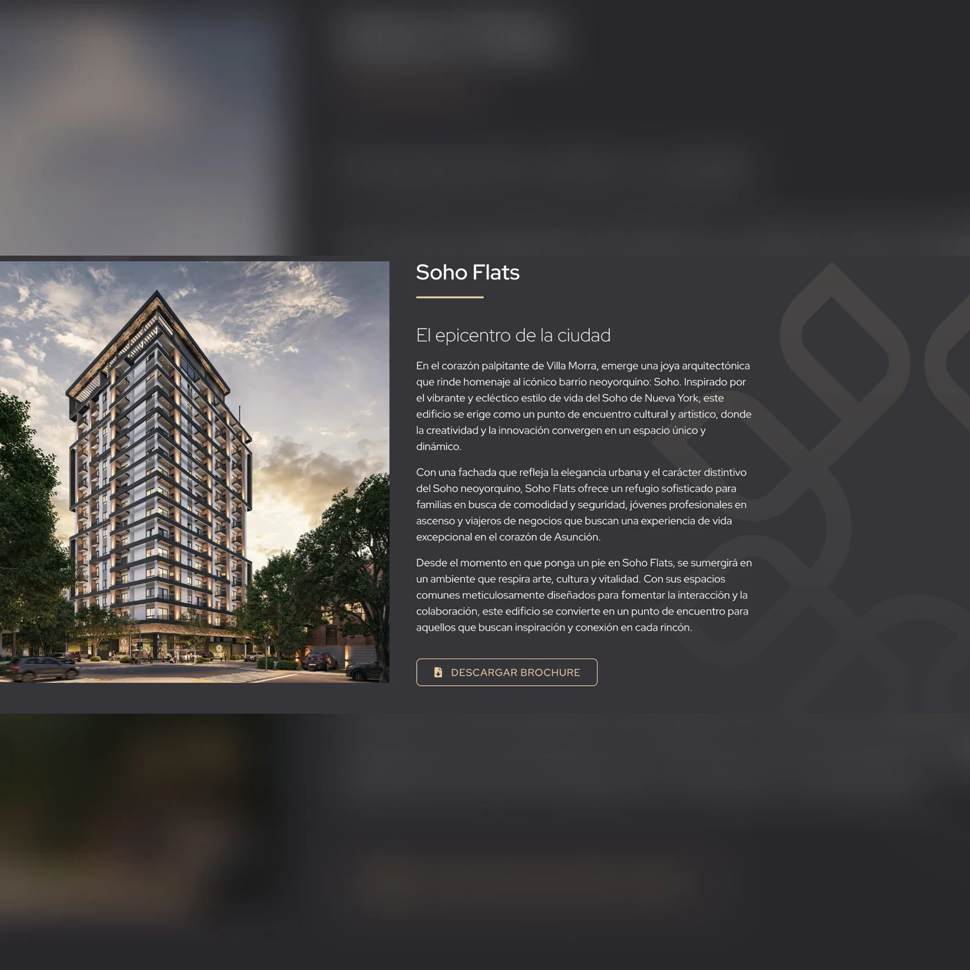 Soho Flats · Esterno dell’edificio
