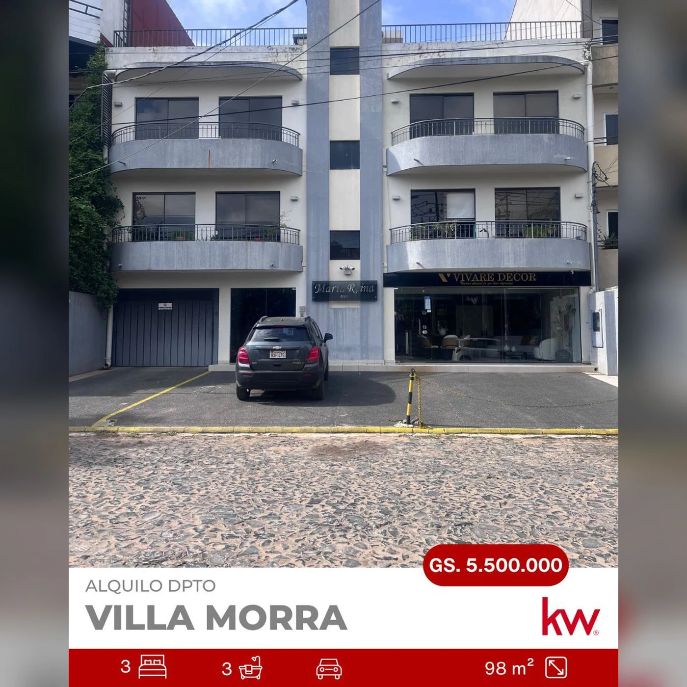 María Reina · Esterno dell’edificio