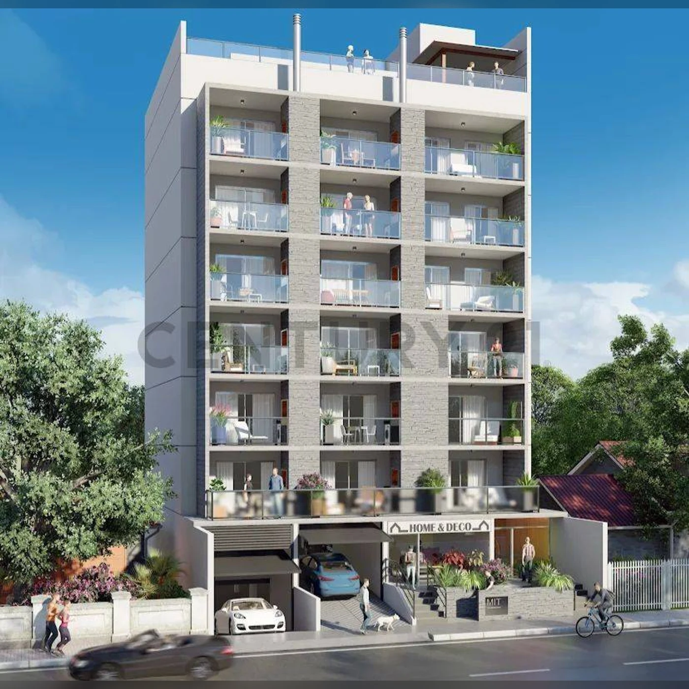 Manantiales Iturbe · Rendering del progetto