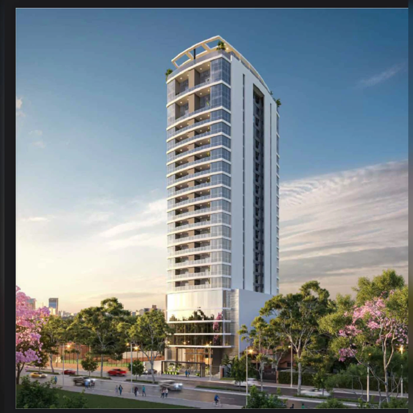The Address · Perspective du projet