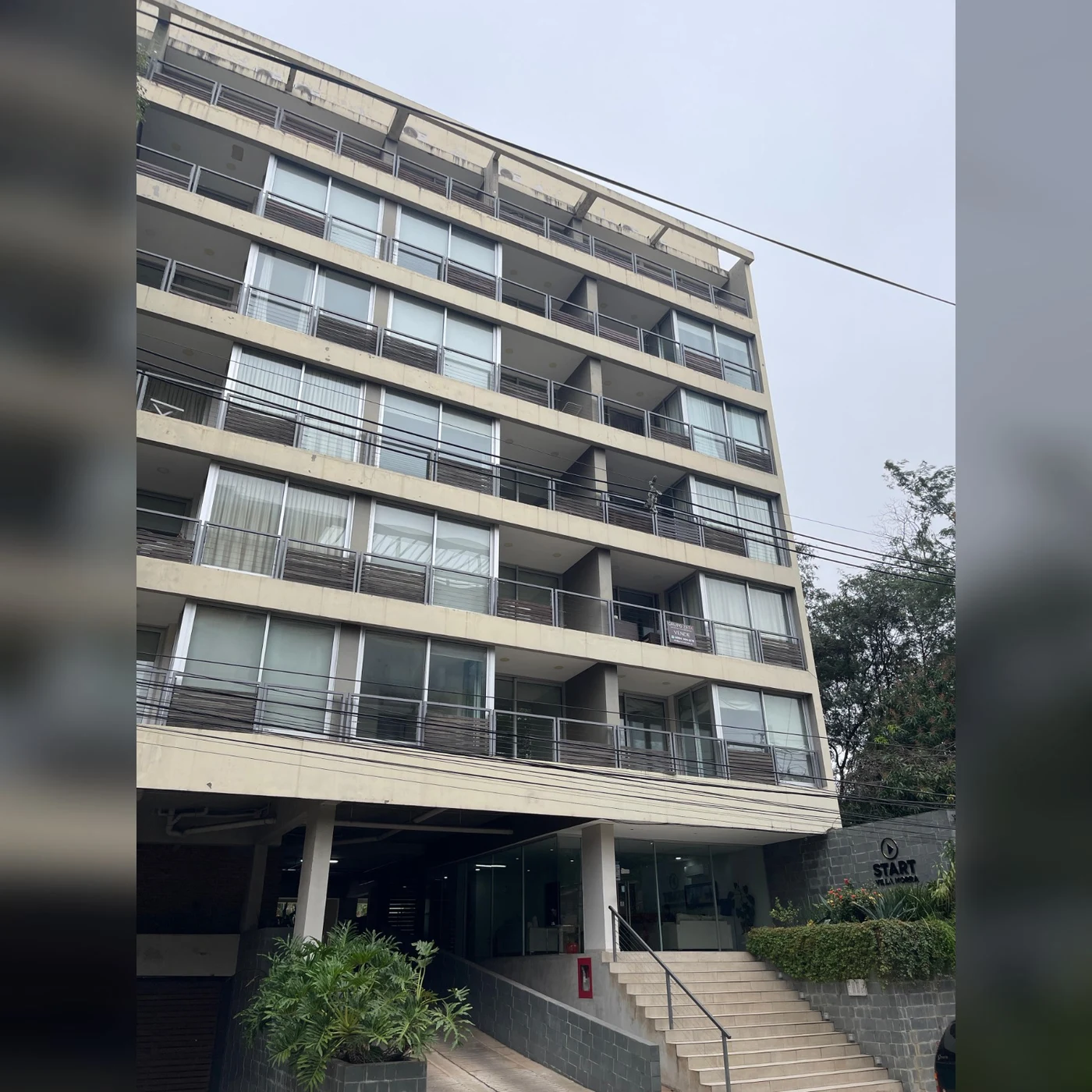 Start Villa Morra · Esterno dell’edificio
