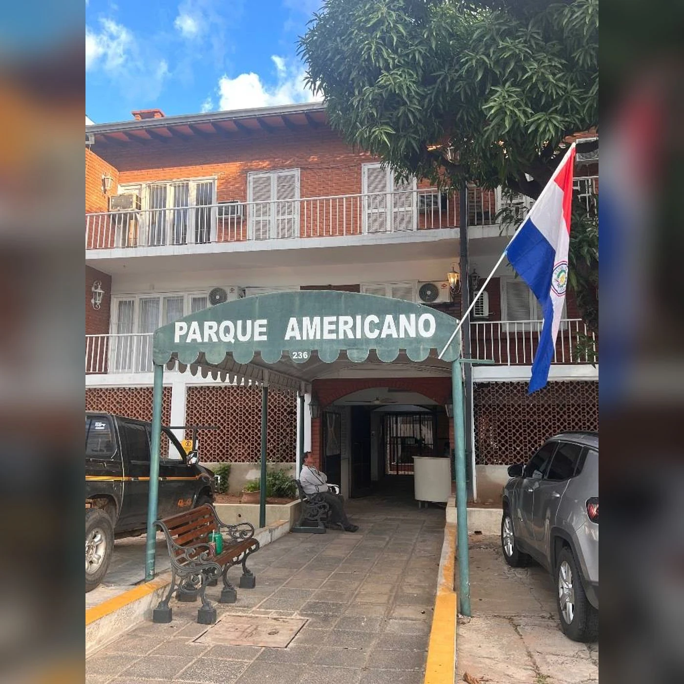 Parque Americano · Esterno dell’edificio