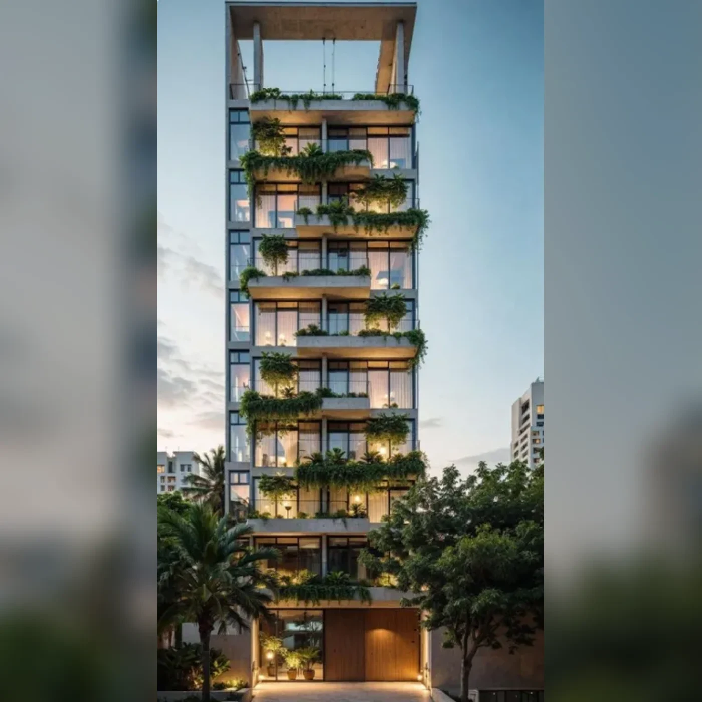 Shanti del Sol · Esterno dell’edificio