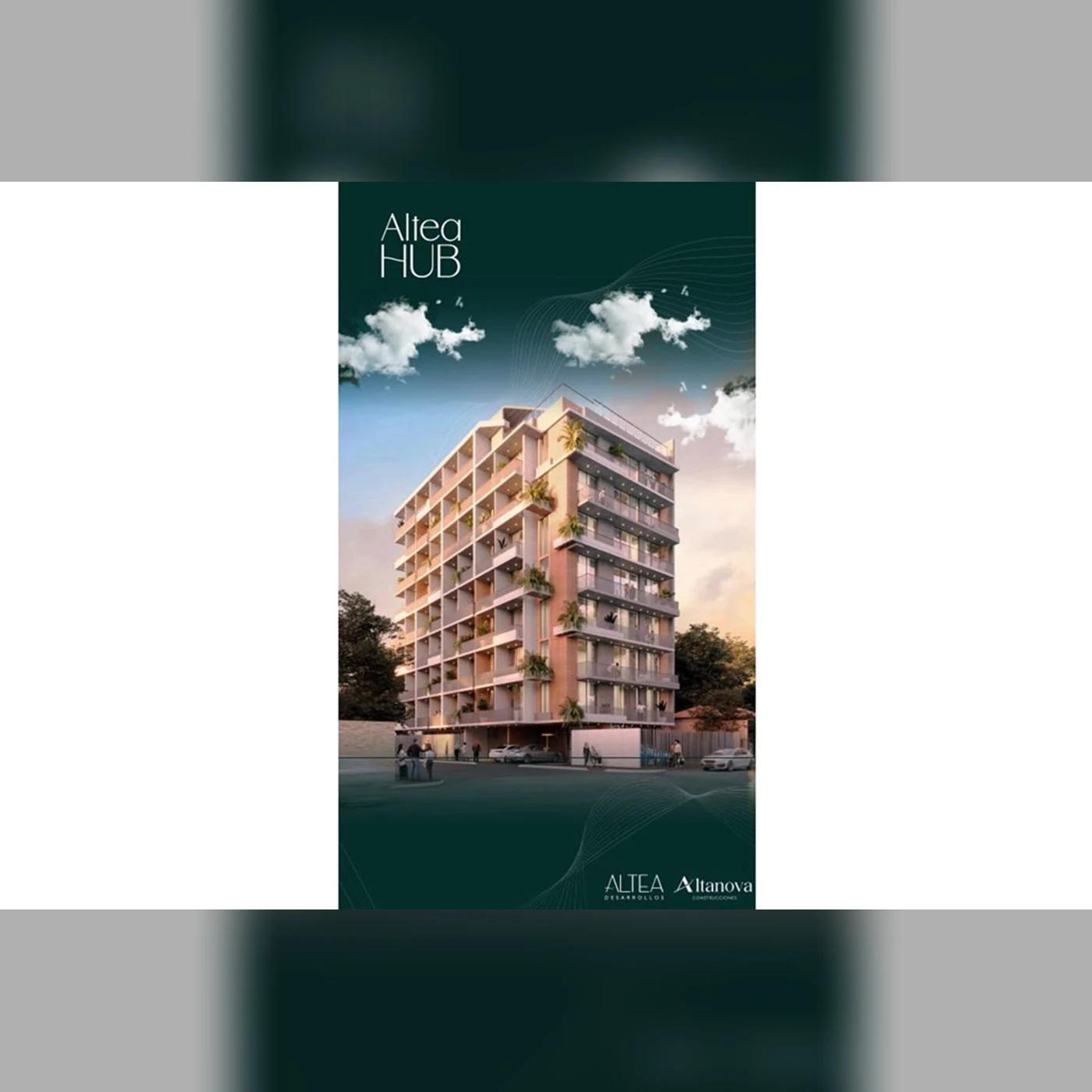 Altea Hub · Rendering del progetto