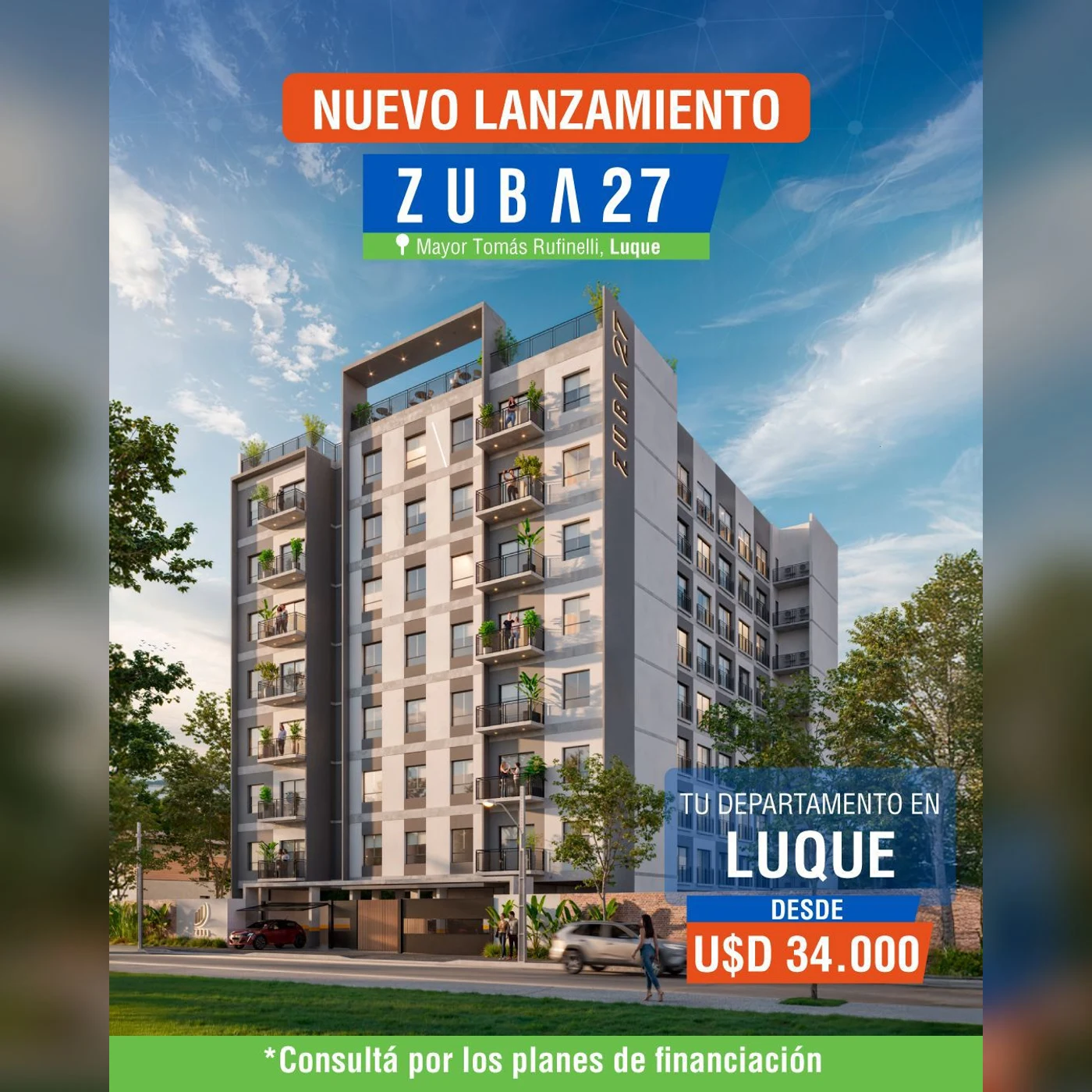 Zuba 27 · Rendering del progetto