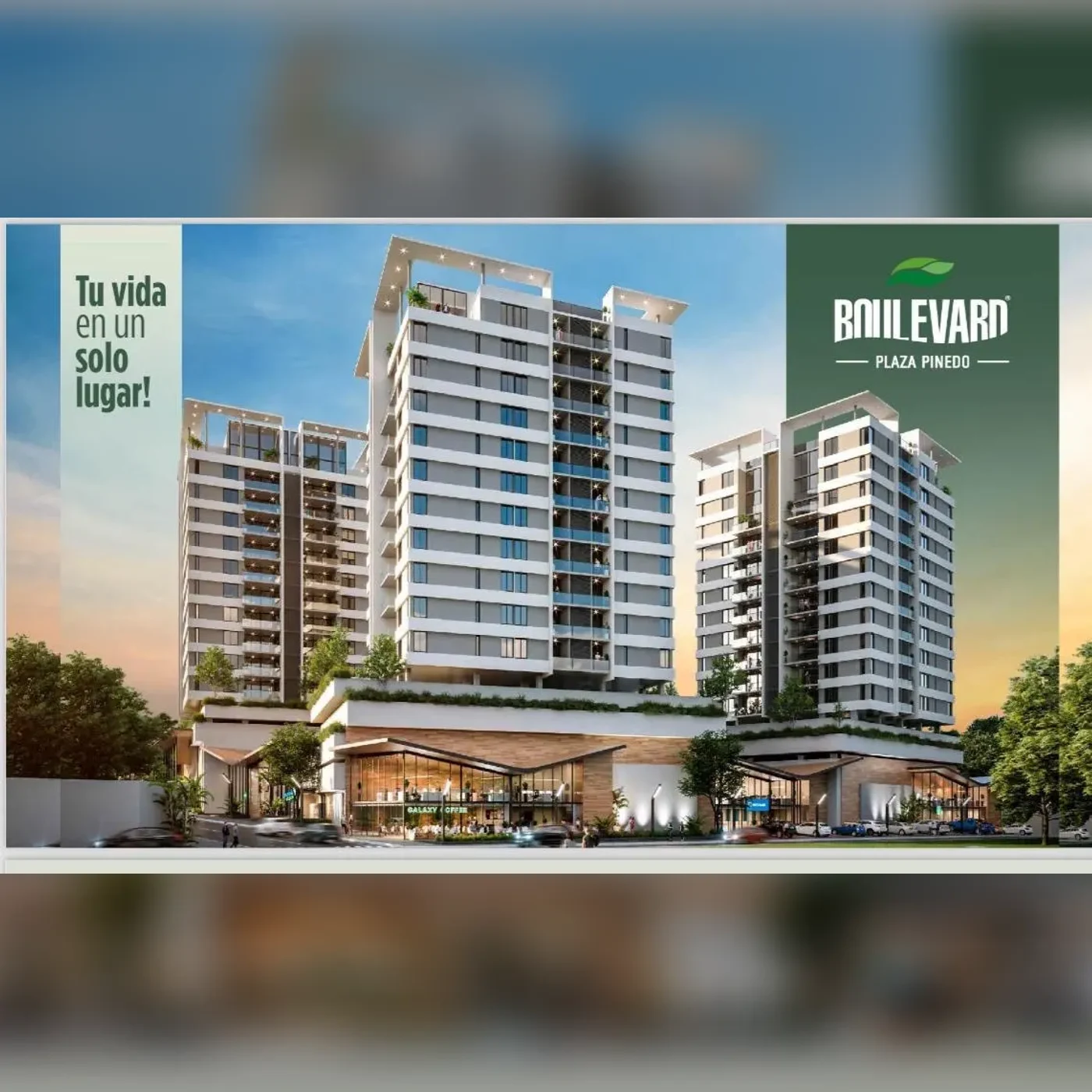 Boulevard · Rendering del progetto