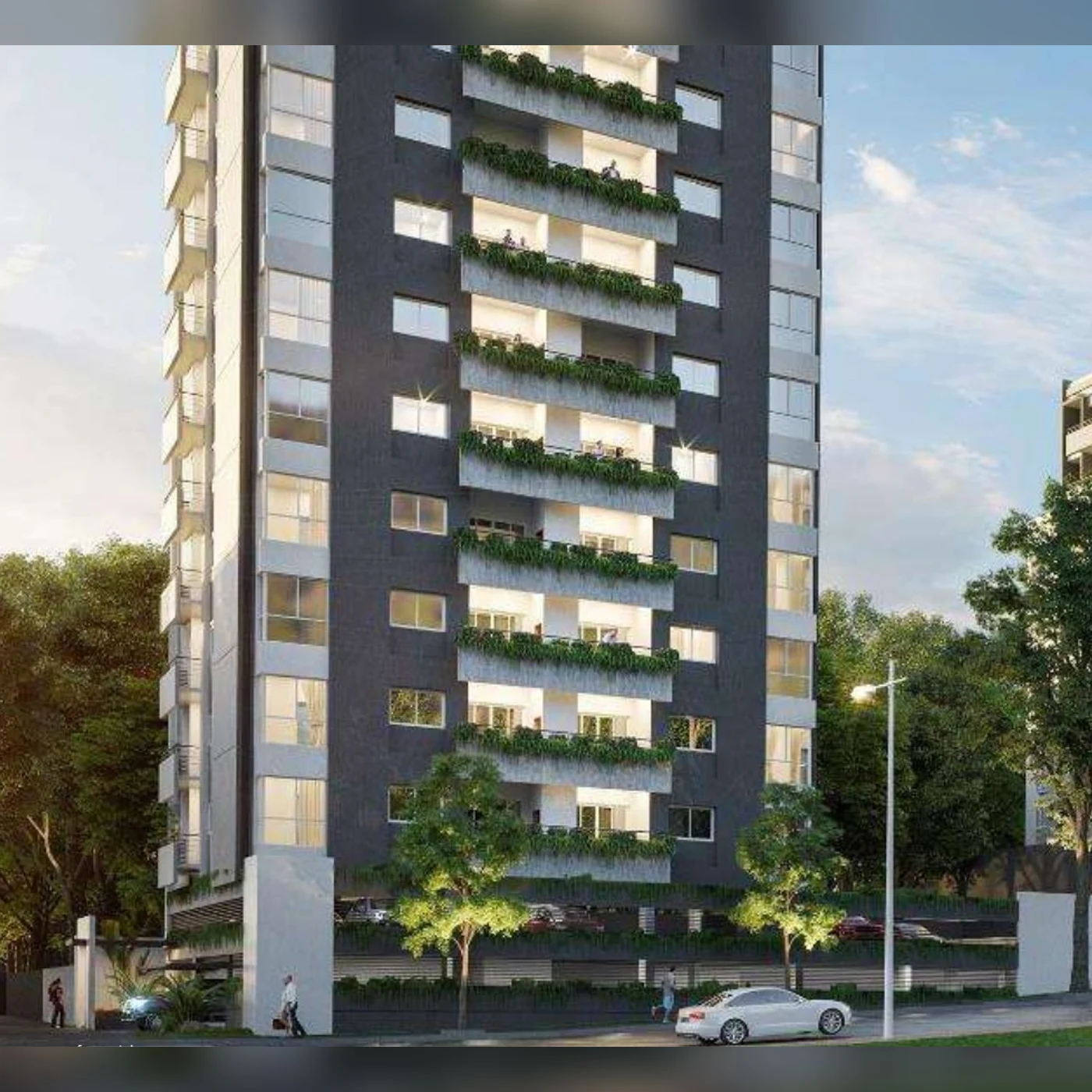 Ventura 25 de Mayo · Esterno dell’edificio