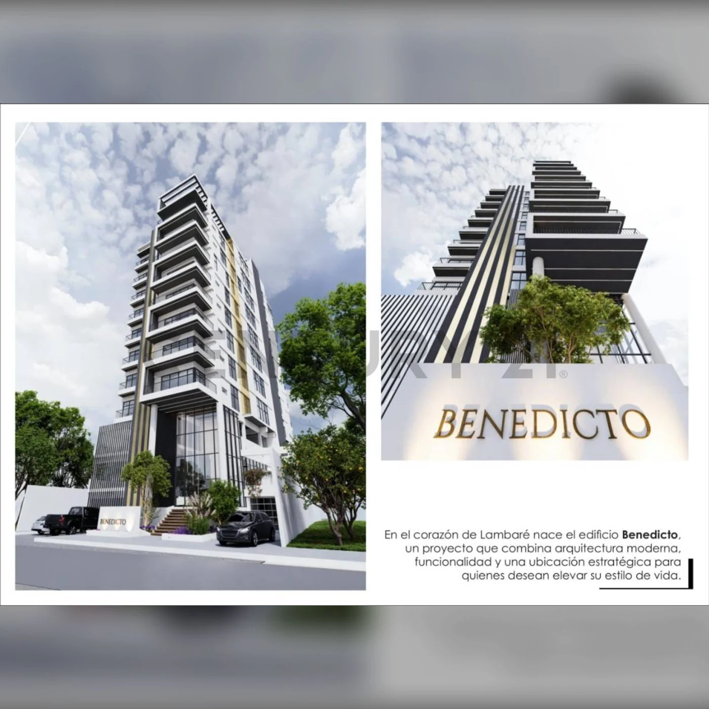 Benedicto · Esterno dell’edificio