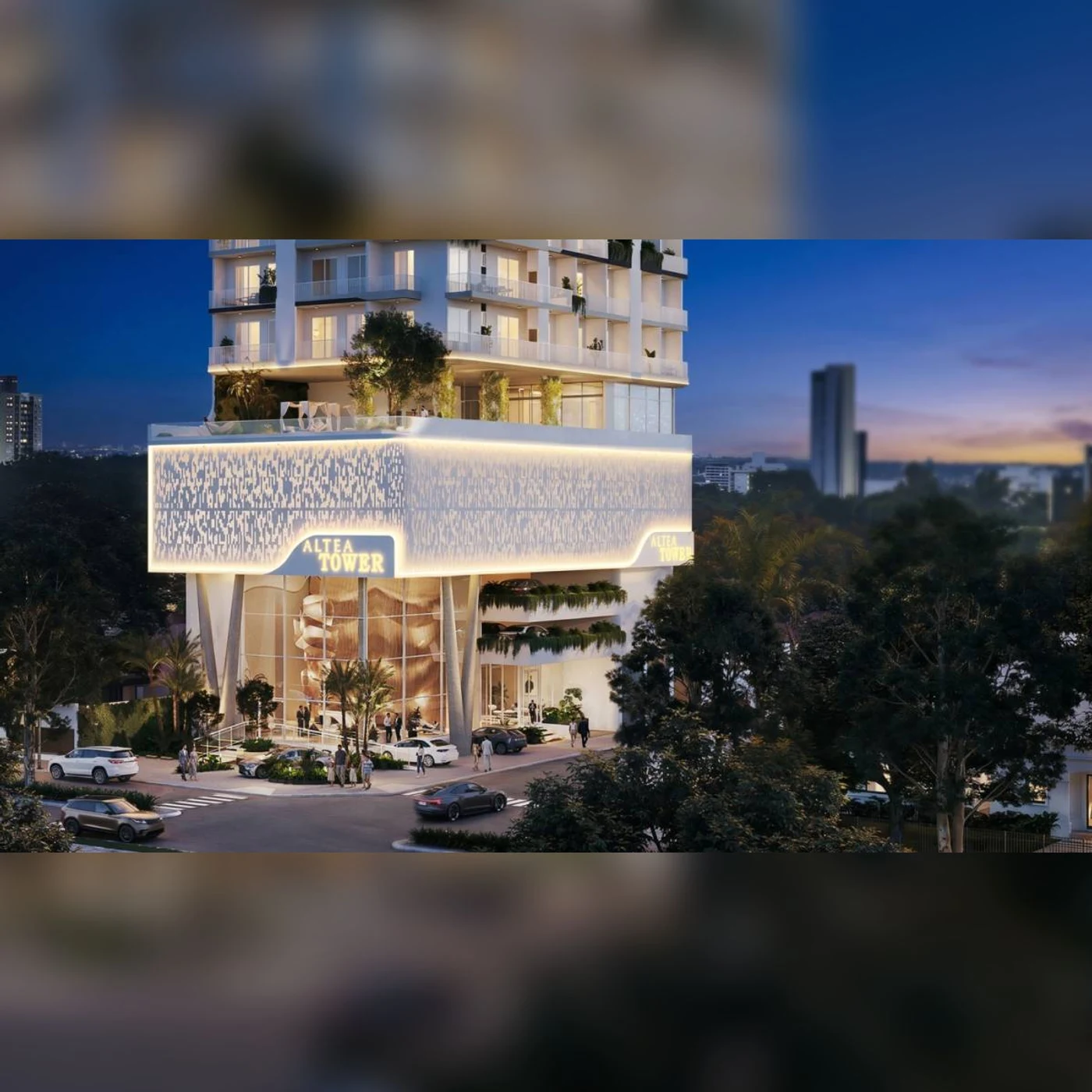 Altea Tower · Perspective du projet