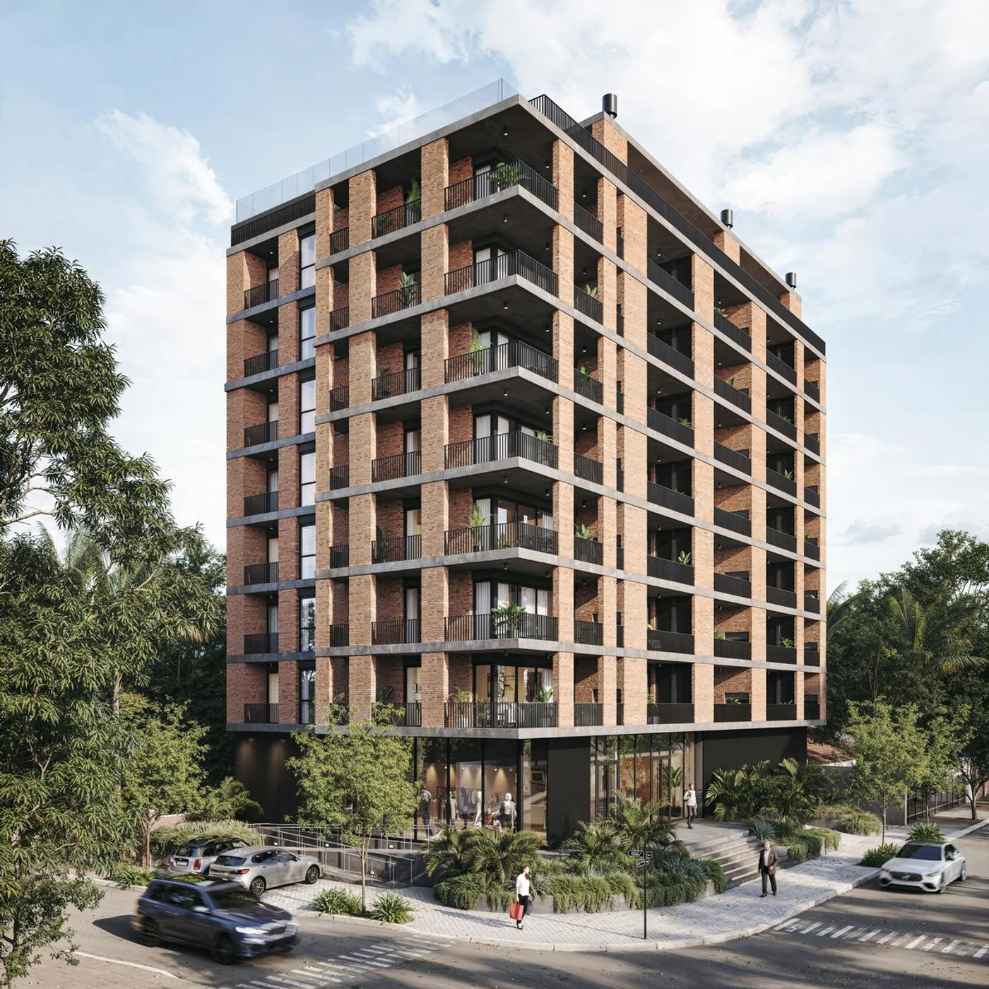 Met Las Lomas · Rendering del progetto
