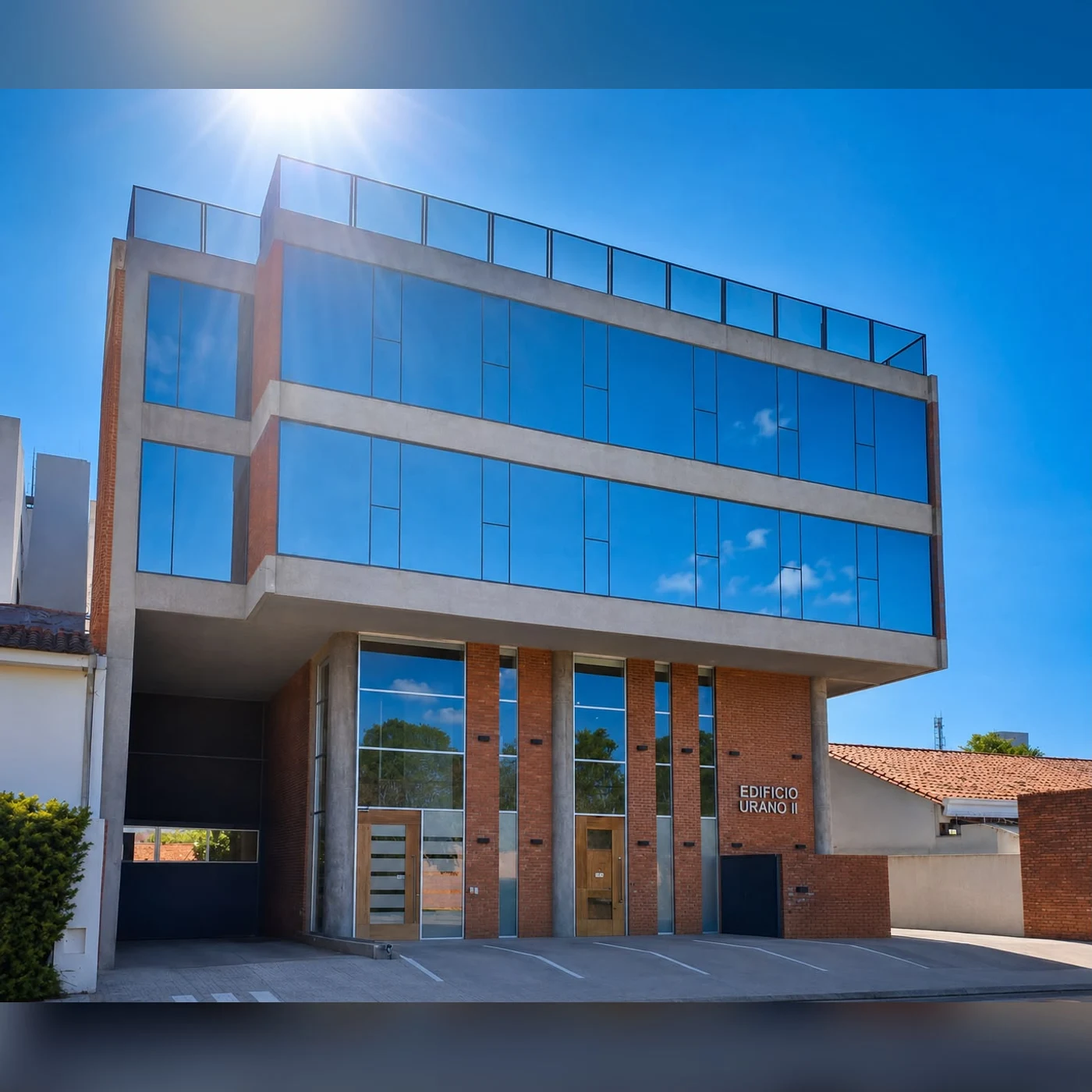 Urano II · Esterno dell’edificio