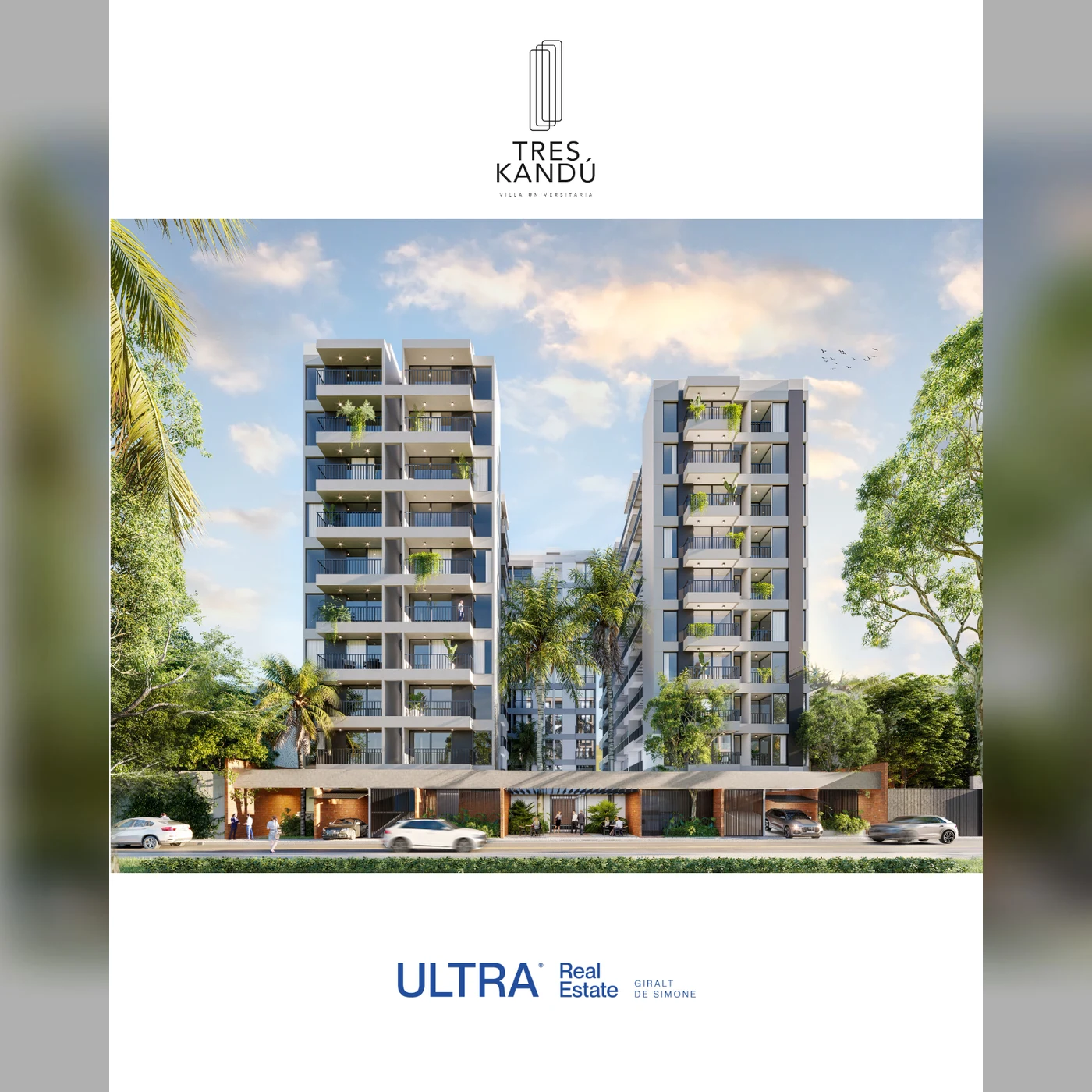 Tres Kandú · Rendering del progetto