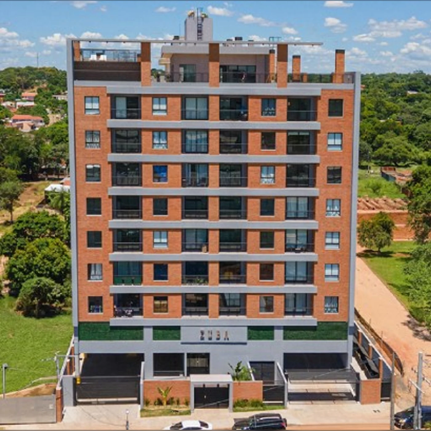Zuba V · Esterno dell’edificio