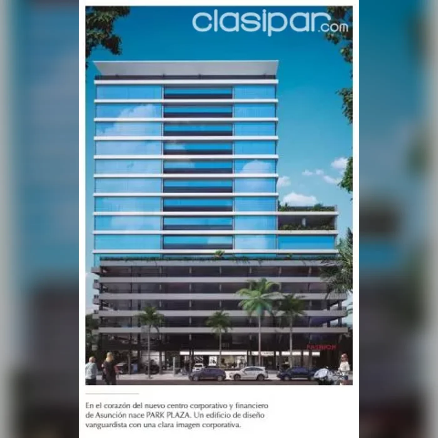 Park Plaza · Perspective du projet