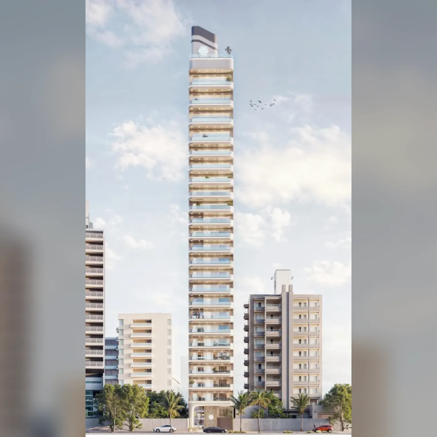 Park Loft Tower · Rendering del progetto