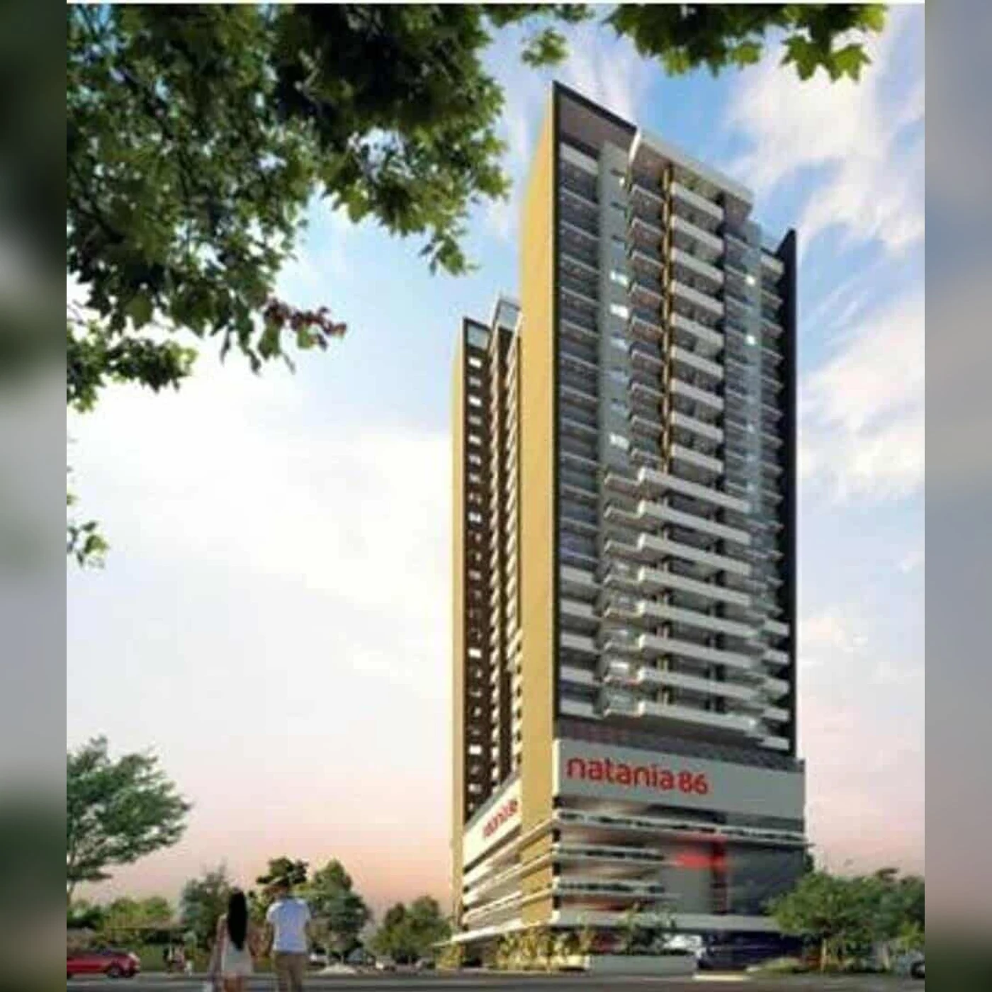 Natania 86 · Rendering del progetto