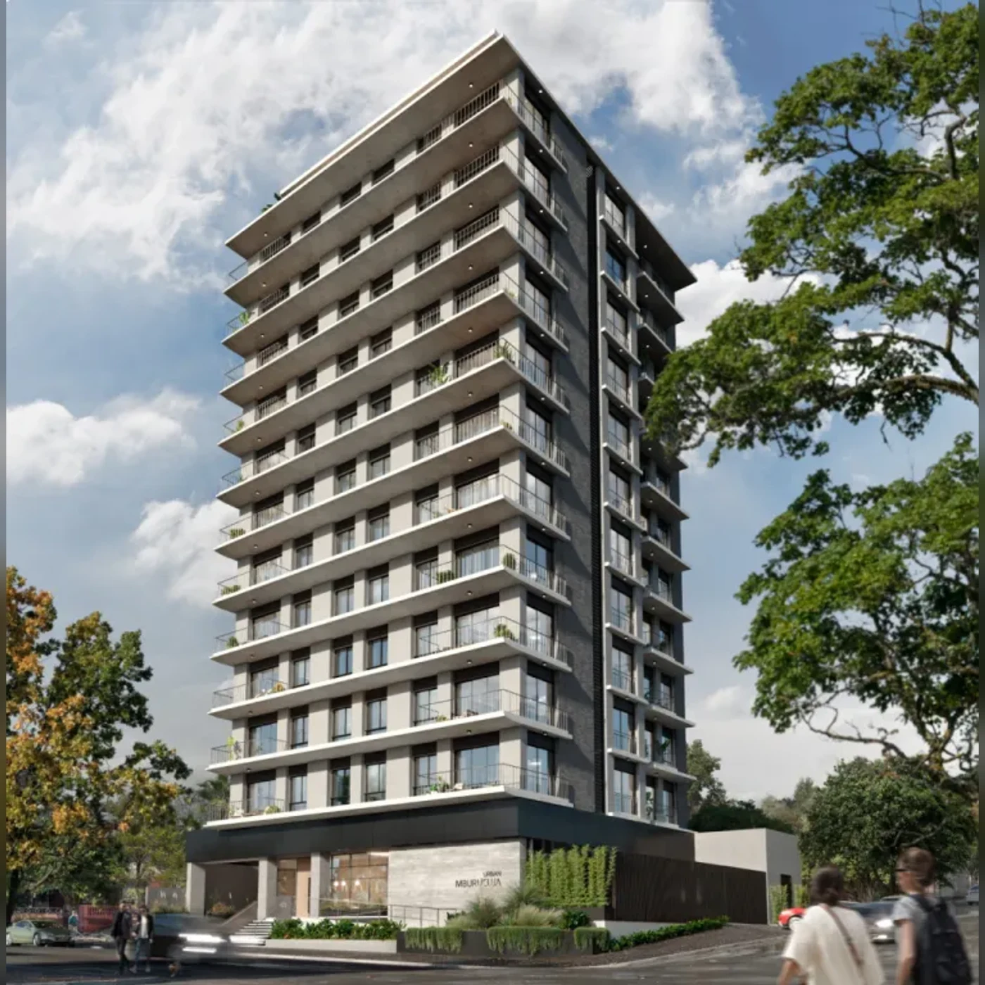 Urban Mburukuja · Esterno dell’edificio