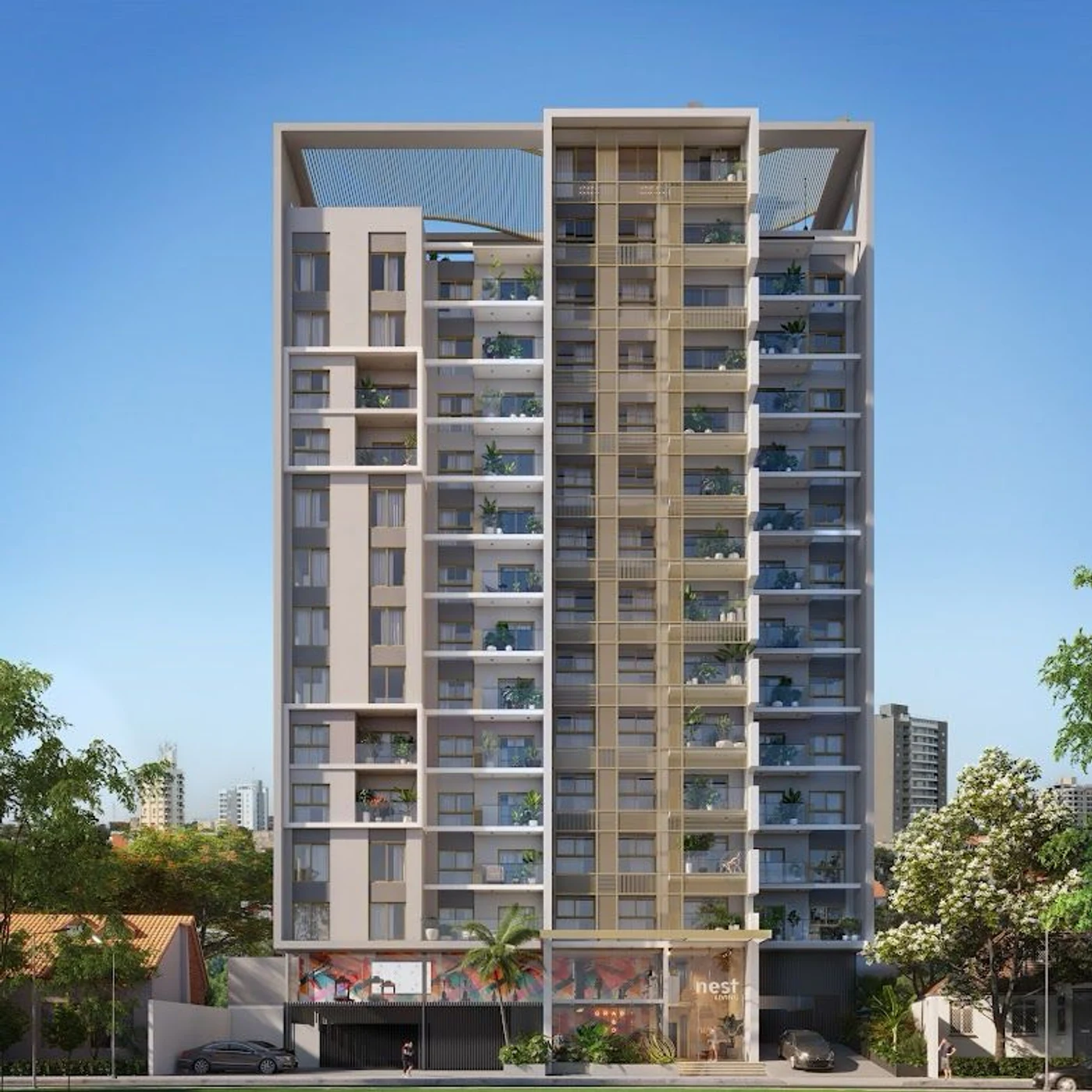 Nest Living · Rendering del progetto
