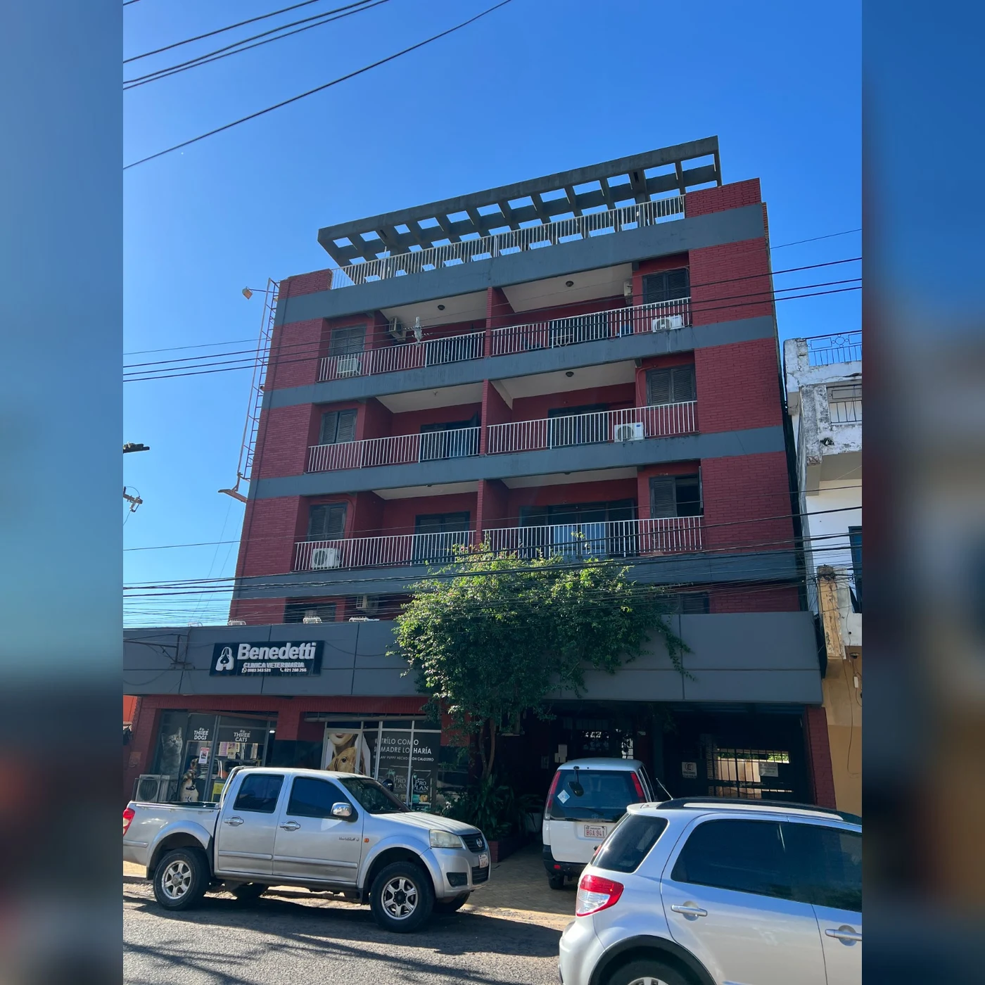 Buena Suerte · Esterno dell’edificio